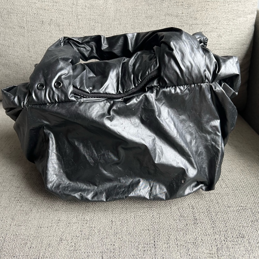See by Chloe black nylon puffer joyrider bag